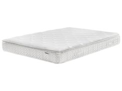 Матрас с карманами из пены с эффектом памяти со съемным чехлом 180 x 200 см LUXUS средней жесткости