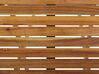 Zestaw mebli balkonowych drewniany jasny TERNI_777960