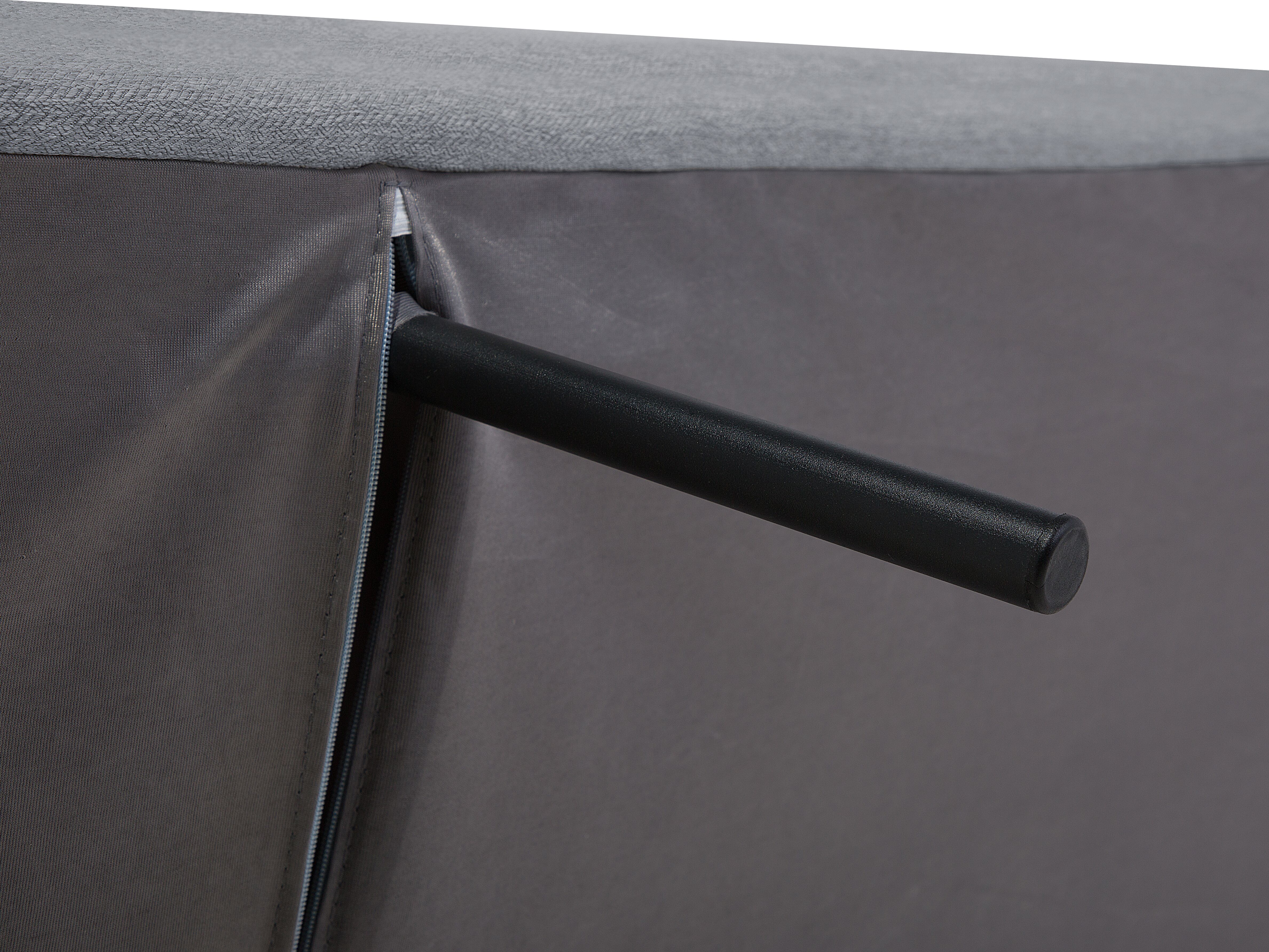 Sofa rozkładana jasnoszara INGARO