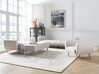 Fabric Living Room Set Beige FLORLI_905885