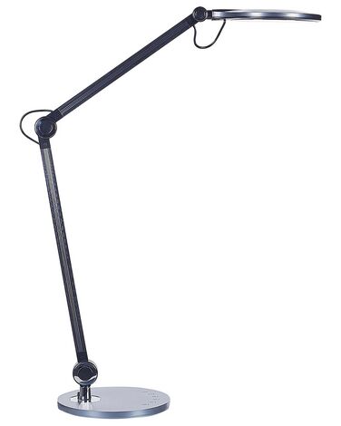 Schreibtischlampe LED Metall schwarz 34 cm verstellbar ERIDANUS