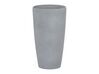 Vaso para plantas em pedra cinzenta 23 x 23 x 42 cm ABDERA_692042
