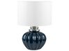 Ceramic Table Lamp Blue NERIS_848377
