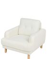 Fabric Armchair Off-White TUVE_911289