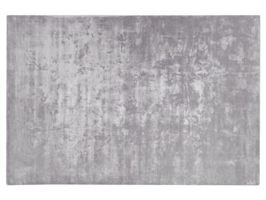 Tappeto viscosa grigio chiaro 200 x 300 cm GESI II