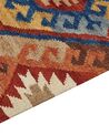 Wool Kilim Area Rug 160 x 230 cm Multicolour JRVESH_859164