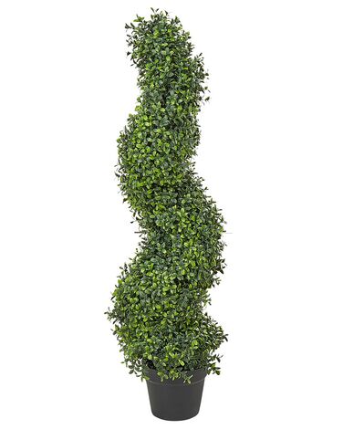Kunstpflanze im Blumentopf 98 cm BUXUS SPIRAL TREE