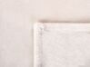 Coperta plaid bianco sporco 150 x 200 cm BAYBURT_851073