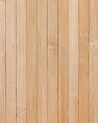 Zestaw 5 koszy bambusowych jasne drewno TALPE_849946