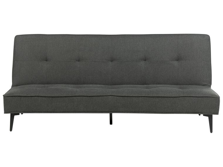 Canapé-lit 3 places en tissu gris foncé ESSVIK_894364