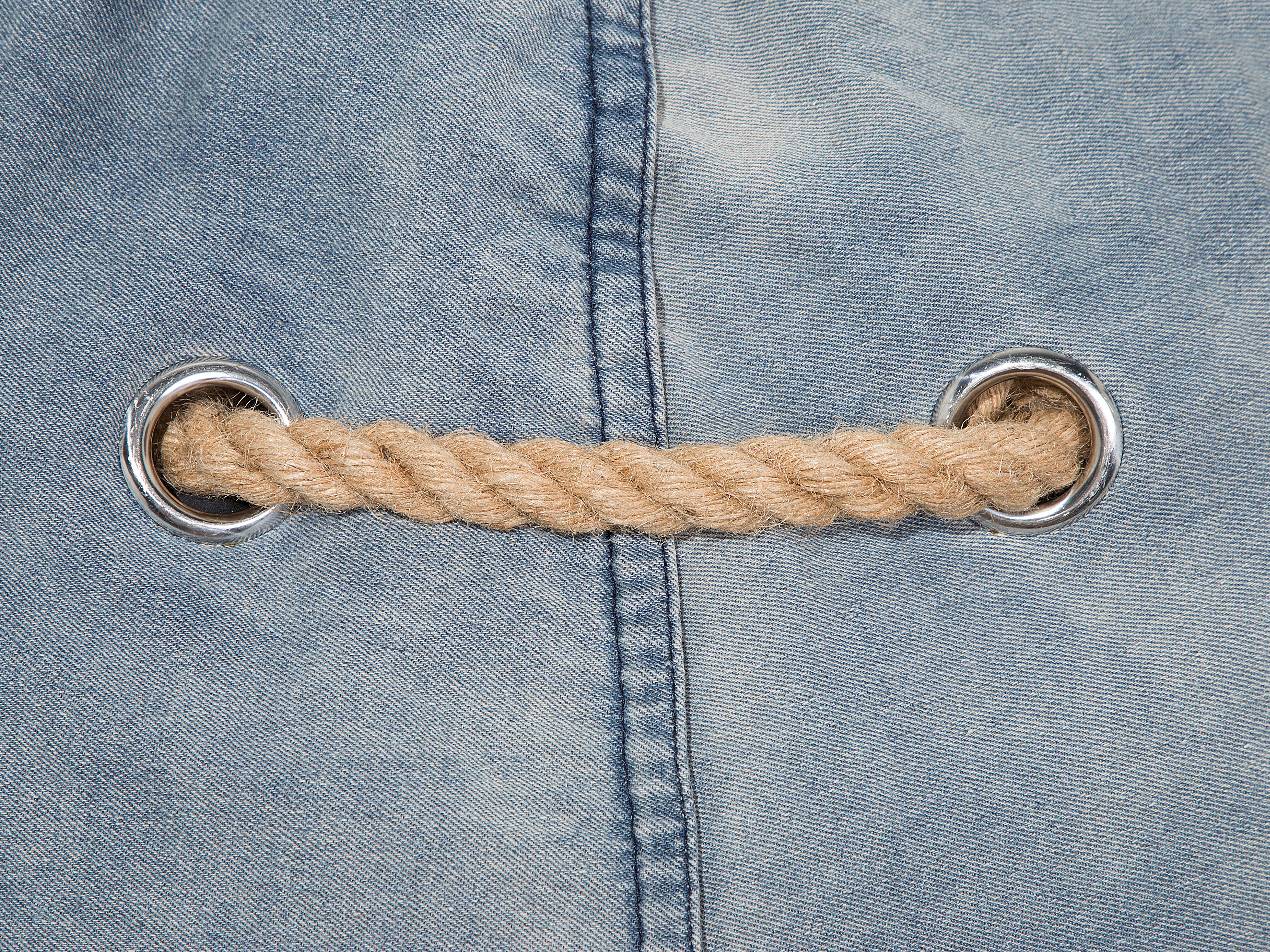 Pufa fotel jeansowy DROP