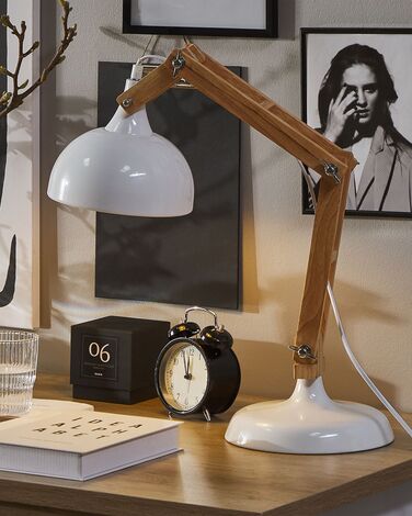 Desk Lamp White SALADO