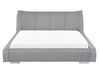 Fabric EU King Size Bed Grey NANTES_72587