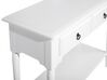 Console blanche avec 2 tiroirs LOWELL_682681