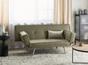 Tapicerowana sofa rozkładana zielona BRISTOL_905072
