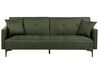 Fabric Sofa Bed Dark Green LUCAN_914756