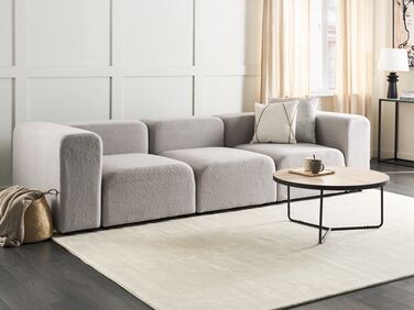 3-seters modulær sofa bouclé Lysegrå FALSTERBO