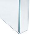 Tavolino consolle vetro argento 100 x 38 cm TILLY_809810