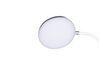 Schreibtischlampe LED silber / weiß 43 cm rund COLUMBA_853976