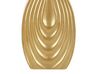 Ceramic Decorative Vase 39 cm Gold THAPSUS_818302