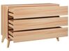 Komoda 3 szuflady jasne drewno SARDIS_916247
