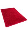 Teppich rot 200 x 300 cm Hochflor CIDE_805897