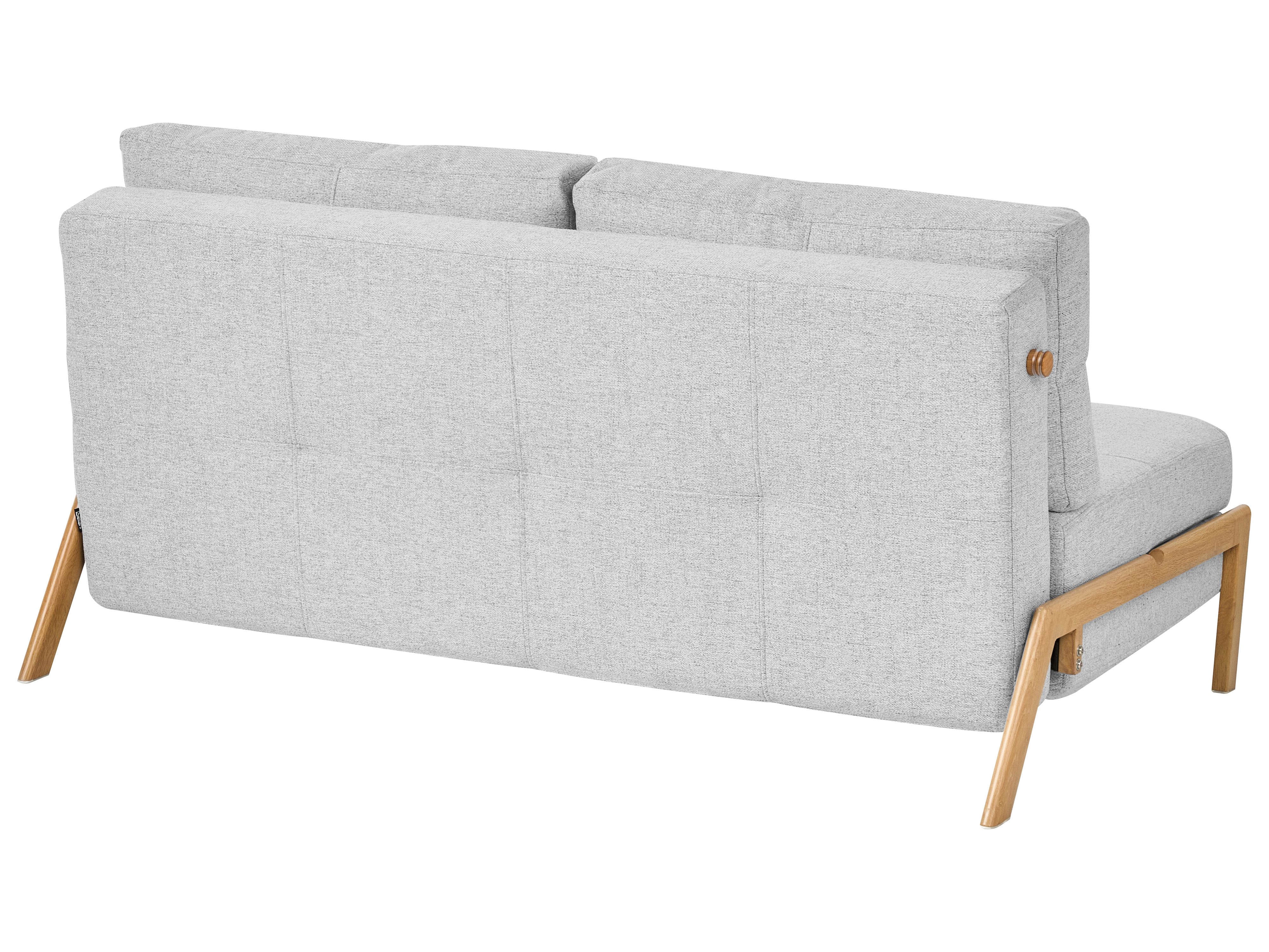 Sofa rozkładana jasnoszara EDLAND