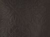 Komplet narzuta z poduszkami tłoczony 140 x 210 cm brązowy RAYEN_822070