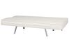 Faux Leather Sofa Bed White BRISTOL_742968