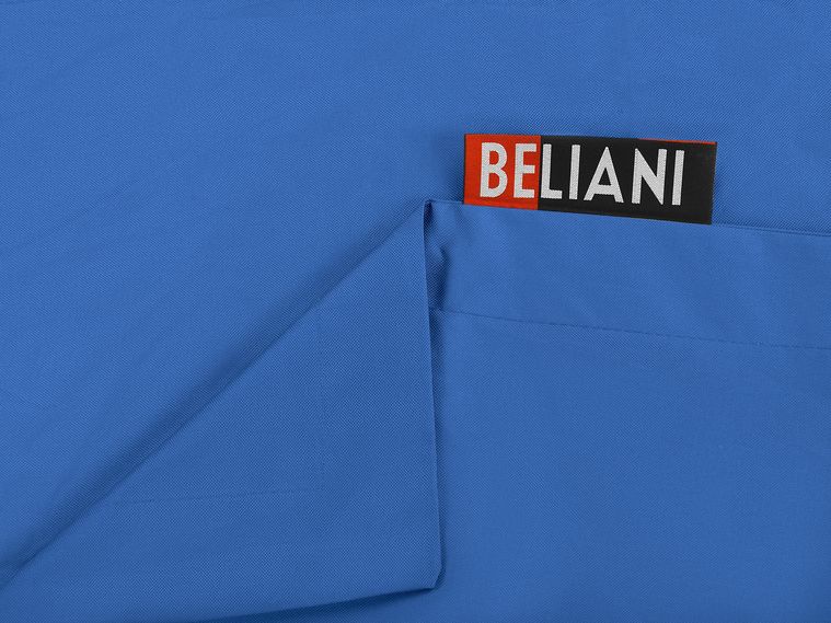 Large Bean Bag 140 x 180 cm Blue FUZZY Beliani.es