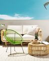 Set of 2 PE Rattan Accent Chairs Green ACAPULCO II_795209