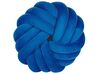 Dekorativní polštář, uzel 30 x 30 cm Modrý AKOLA_790166