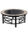 Brasero barbecue en acier noir et céramique HIERRO_763820