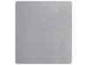 Sengetæppe med Puder 200 x 220 cm grå ALAMUT_821736