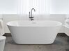 Bañera de acrílico blanco/plateado 160 x 80 cm HAVANA_762870