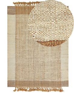 Matto juutti beige 200 x 300 cm DEDEMLI Matto juutti beige 200 x 300 cm DEDEMLI