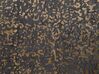 Teppich dunkelgrau-gold 80 x 150 cm abstraktes Muster ESEL_762530