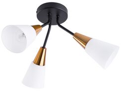 Kattovalaisin 3 polttimoa metalli valkoinen/kulta AROYO III Kattovalaisin 3 polttimoa metalli valkoinen/kulta AROYO III