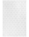 Vloerkleed polyester grijs 160 x 230 cm AKSU_739070