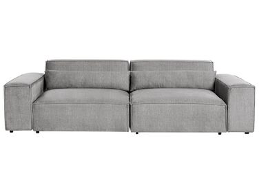 2-Sitzer Sofa grau HELLNAR