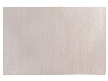 Tapis en coton beige 140 x 200 cm DERINCE