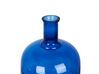 Glass Flower Vase 45 cm Blue KORMA_830404