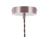 Lámpara colgante cobre/vidrio LANATA_694809