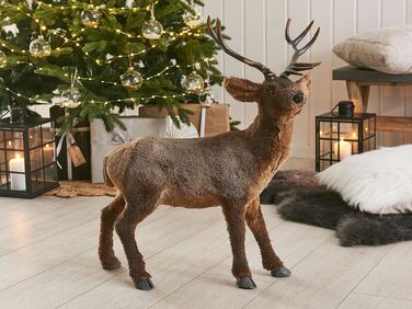 Decorative Figurine Reindeer Brown NIESI