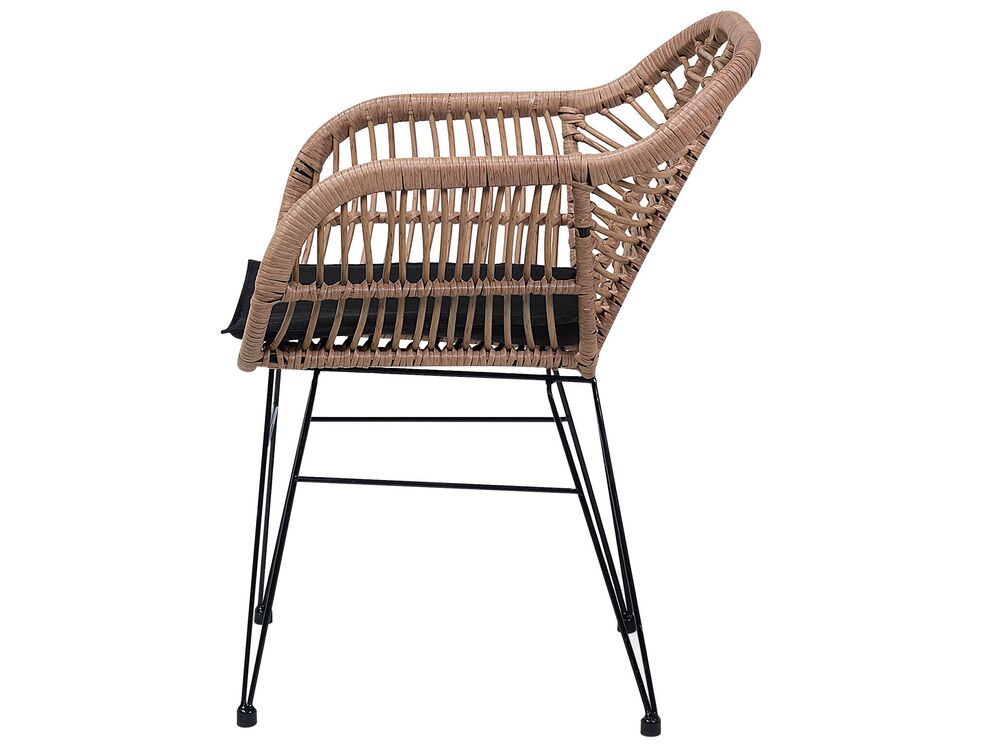 Balkonset Rattan natürlich TROPEA | Beliani.ch