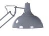 Lampa podłogowa regulowana metalowa szara PARANA_803568