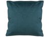 Conjunto de sofás com 5 lugares em veludo azul-verde GAULA_720562