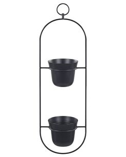 Kukkaruukku rauta ripustettava musta 18 x 12 x 62 cm AGIOS Kukkaruukku rauta ripustettava musta 18 x 12 x 62 cm AGIOS