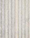 Cesta de madera de bambú gris claro 60 cm BADULLA_849199