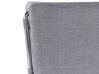 Fabric EU King Size Bed Grey PARIS_814254